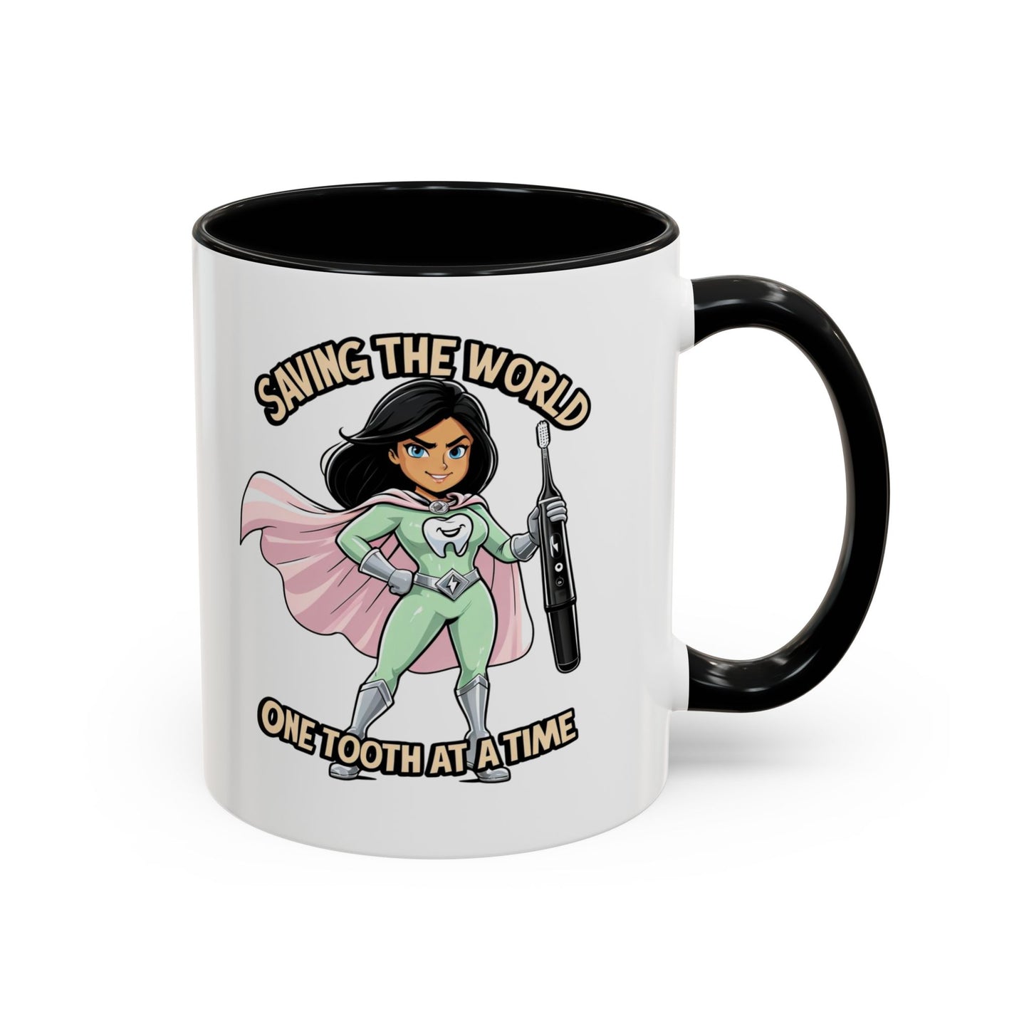 Super Smiles Defender - IW Accent Coffee Mug (11oz)