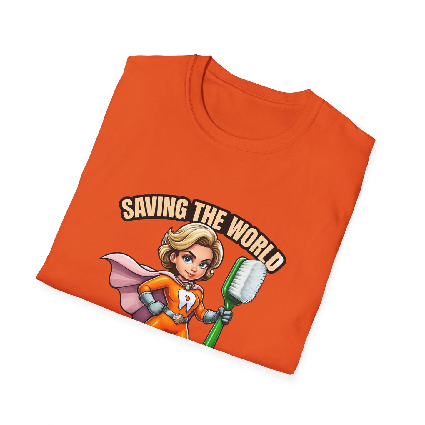 Super Smiles Defender - WW Unisex Softstyle T-Shirt