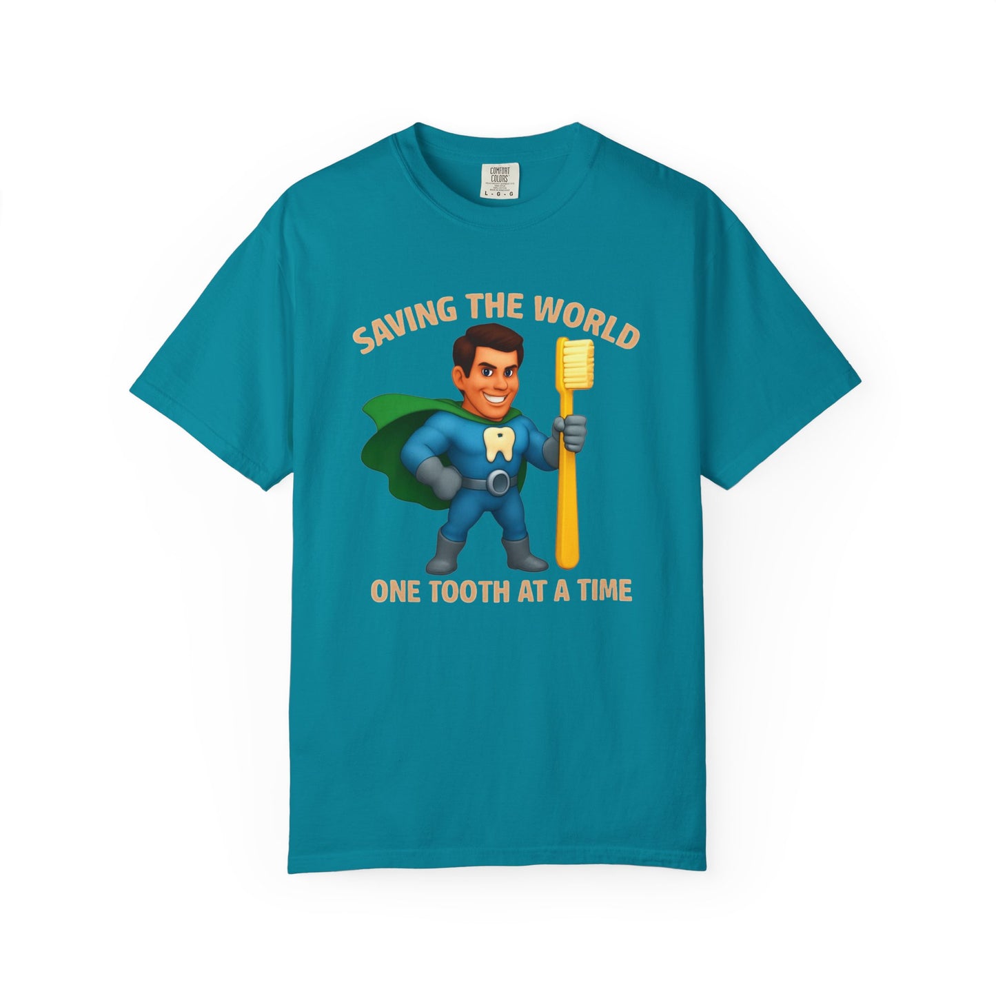 Super Smiles Defender - WM Unisex Garment-Dyed T-shirt