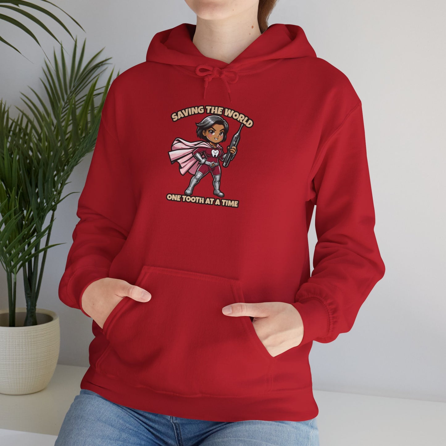 Super Smiles Defender - AW Unisex Heavy Blend™ Hooded Sweatshirt