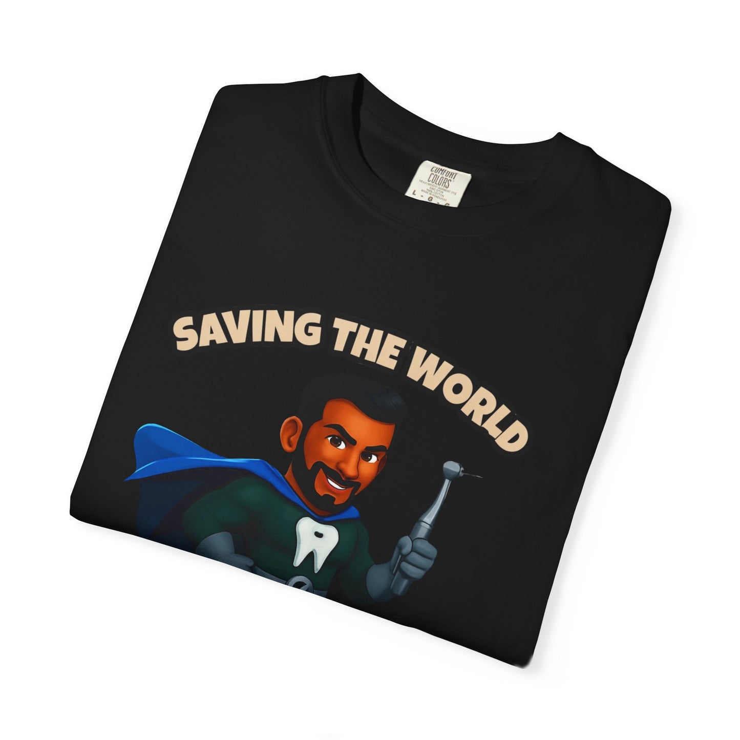 Super Smiles Defender - IM Unisex Garment-Dyed T-shirt