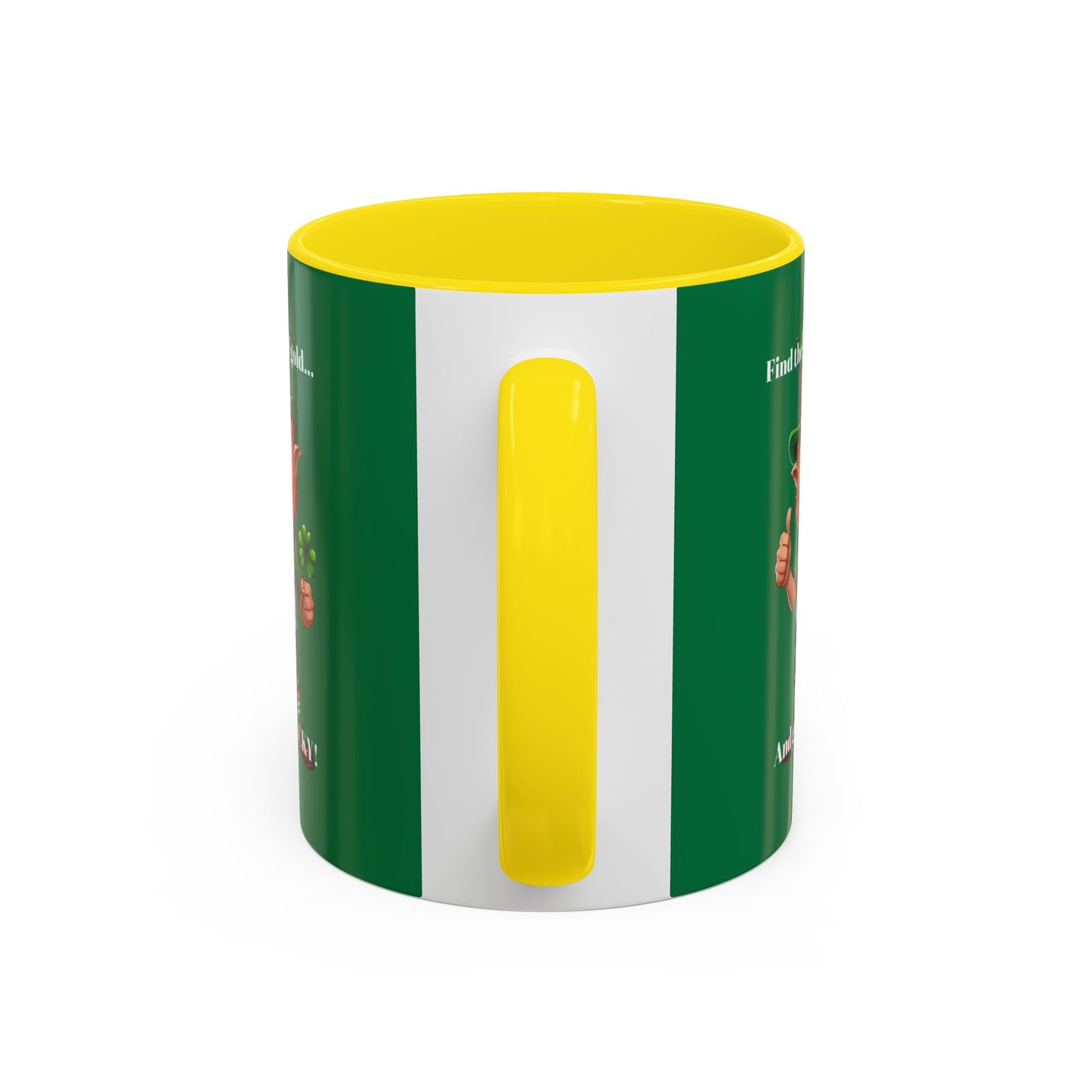 Accent Mug - Get Lucky M Design - 11oz