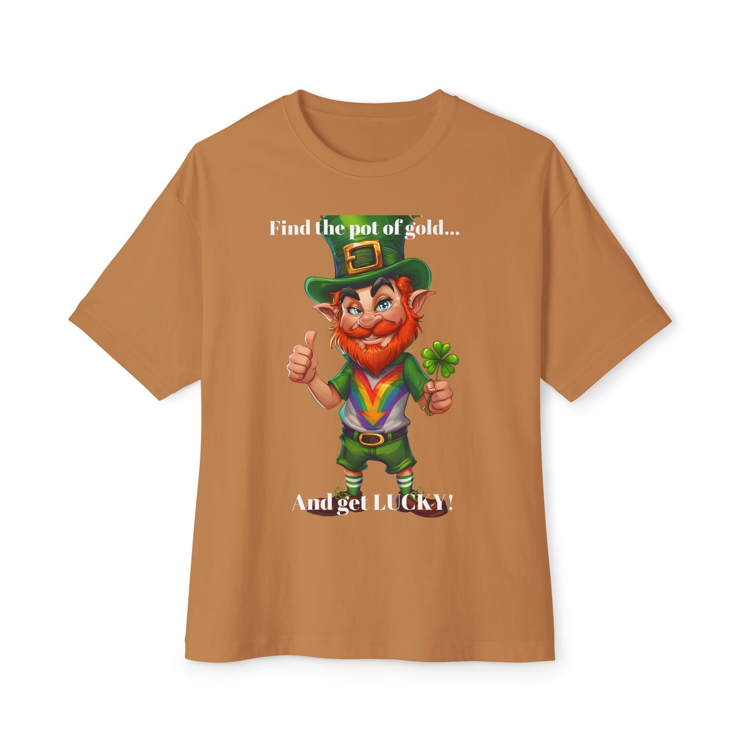 Get Lucky M Unisex Tee - Oversized Boxy Fit