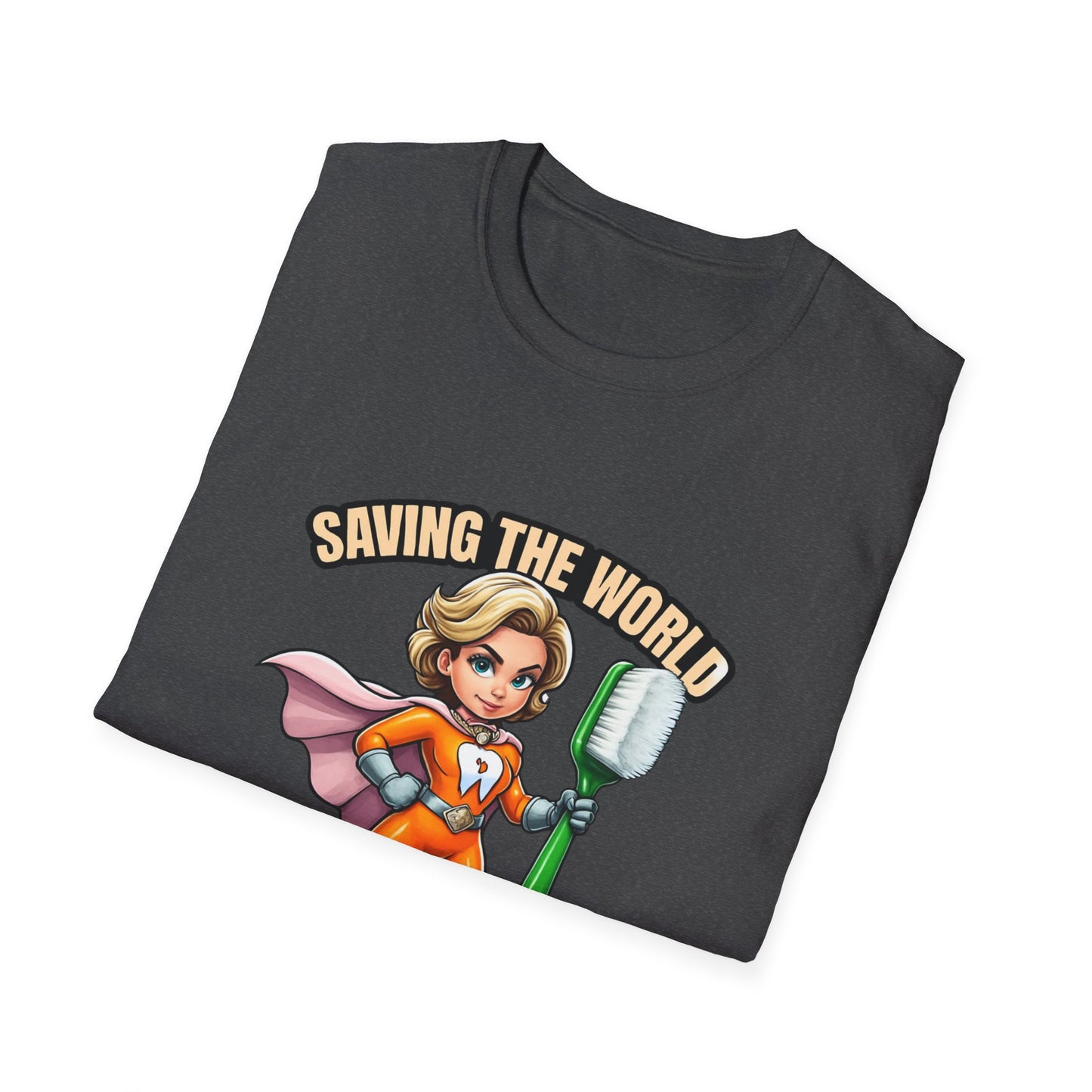 Super Smiles Defender - WW Unisex Softstyle T-Shirt