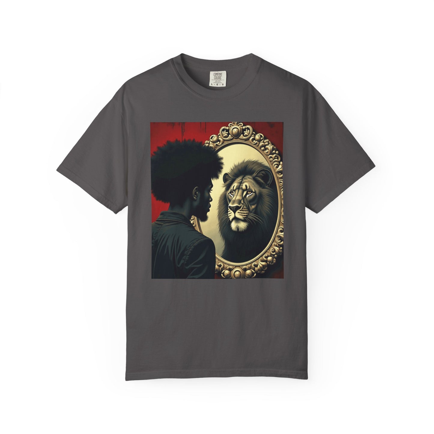 Lion Dentity Unisex Garment-Dyed T-shirt