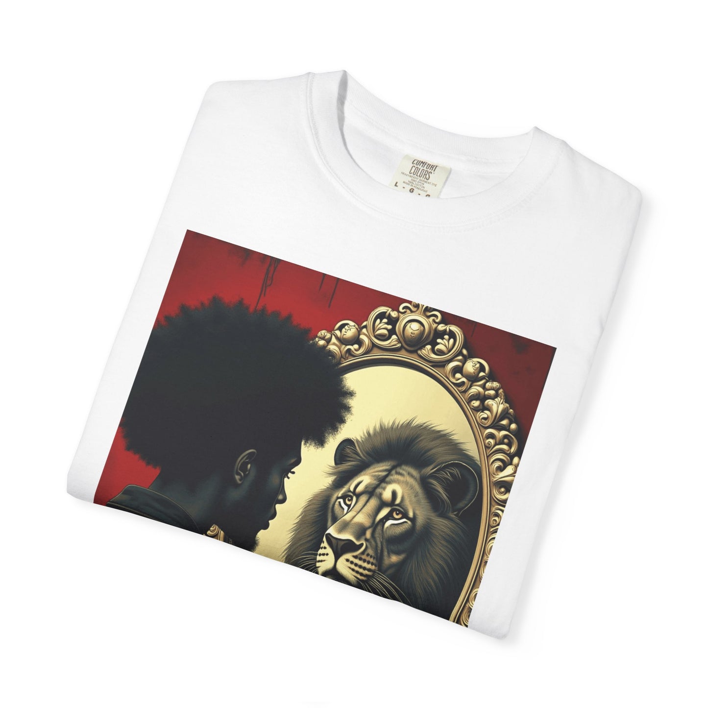 Lion Dentity Unisex Garment-Dyed T-shirt