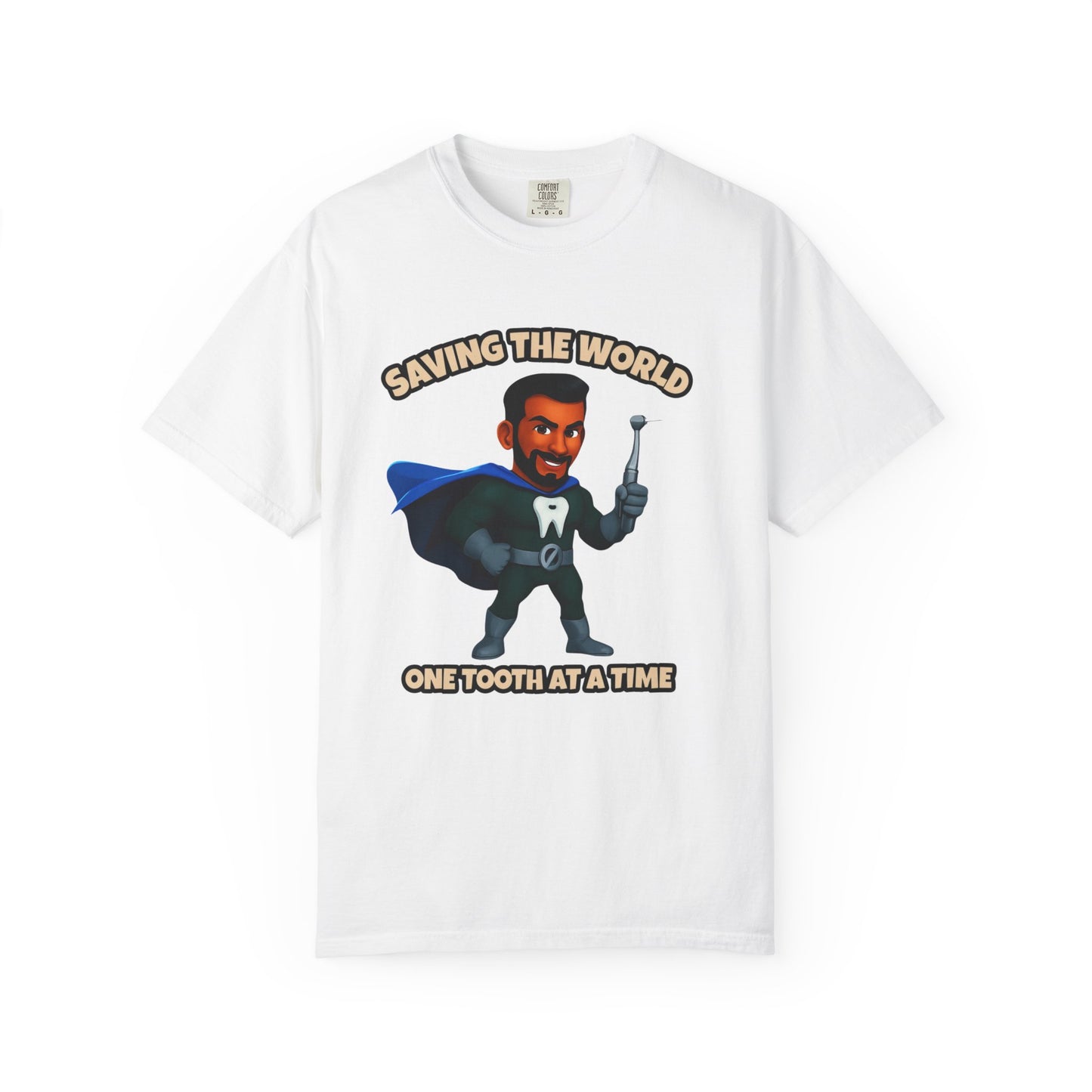 Super Smiles Defender - IM Unisex Garment-Dyed T-shirt