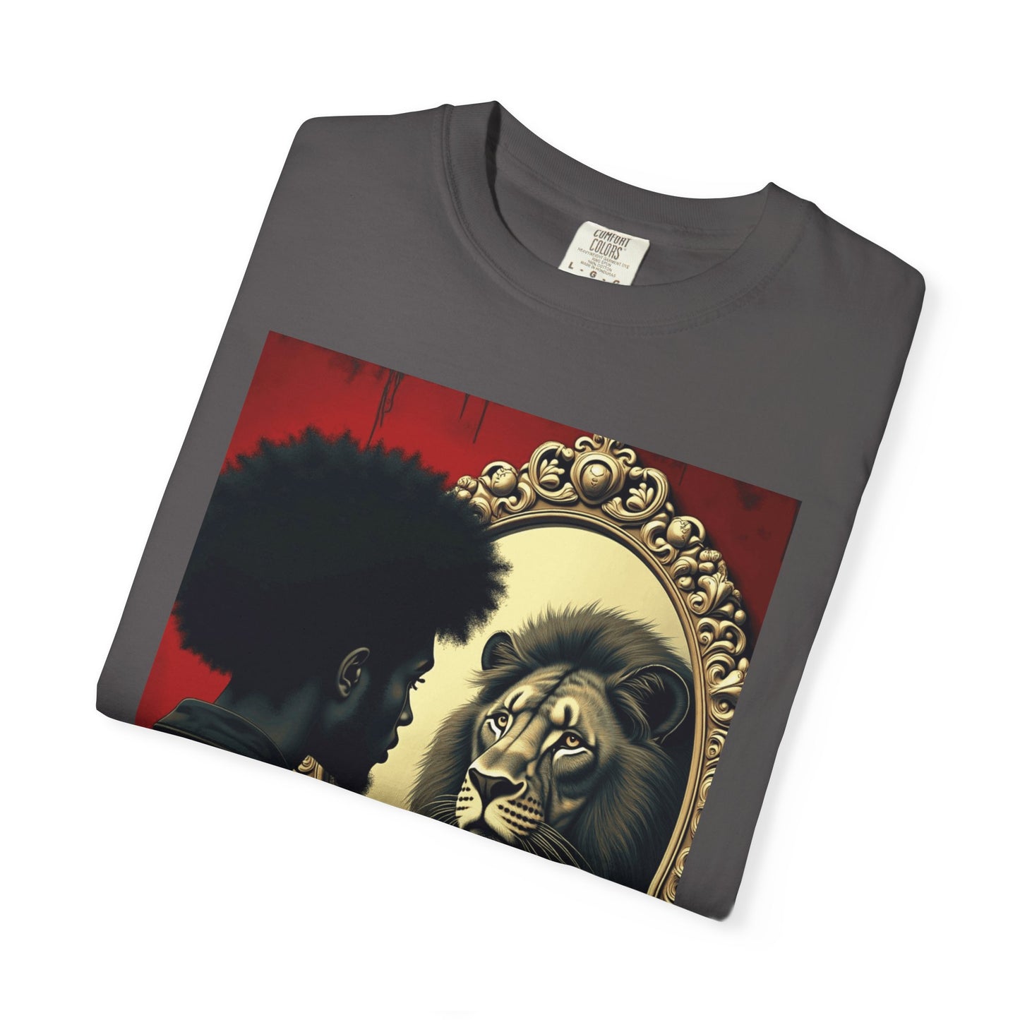 Lion Dentity Unisex Garment-Dyed T-shirt