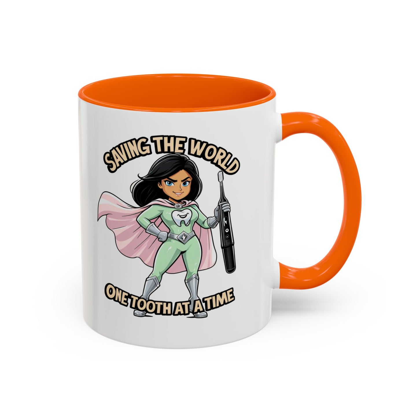 Super Smiles Defender - IW Accent Coffee Mug (11oz)