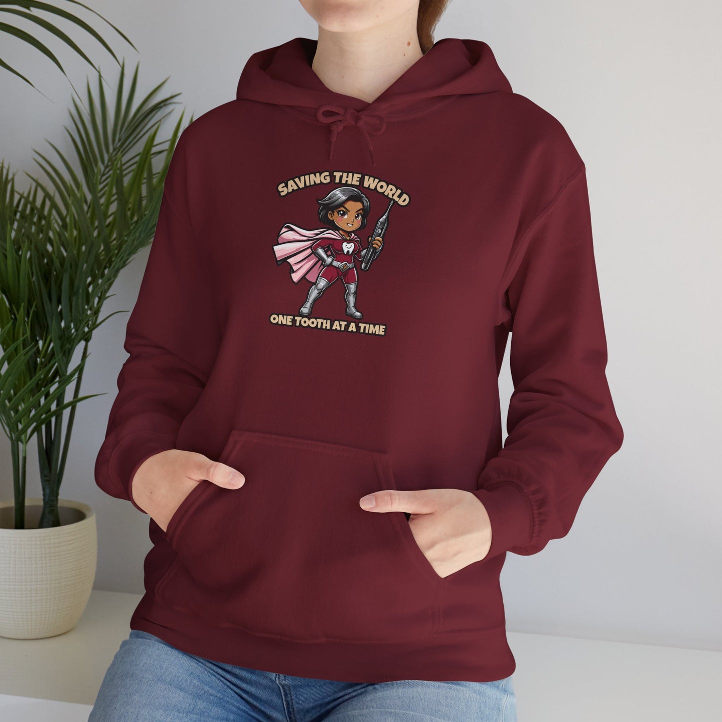 Super Smiles Defender - AW Unisex Heavy Blend™ Hooded Sweatshirt
