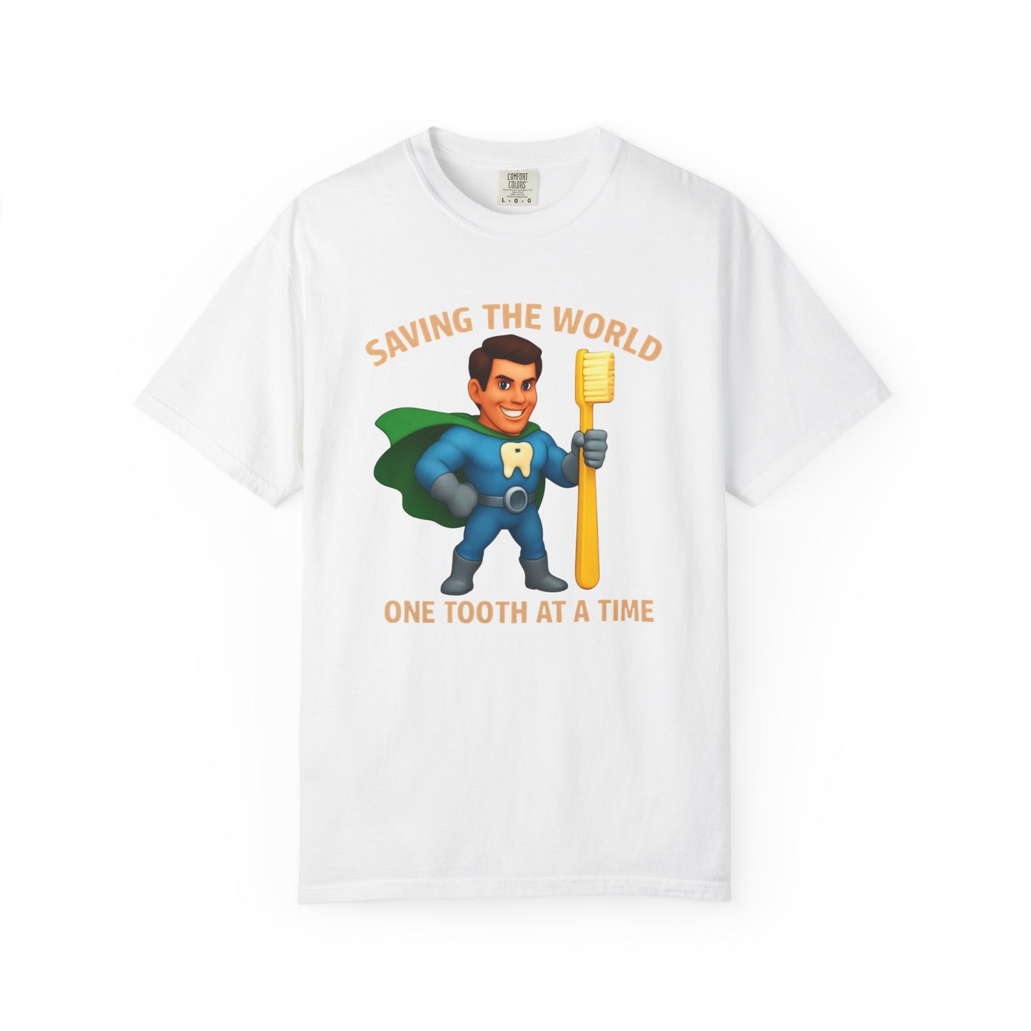 Super Smiles Defender - WM Unisex Garment-Dyed T-shirt