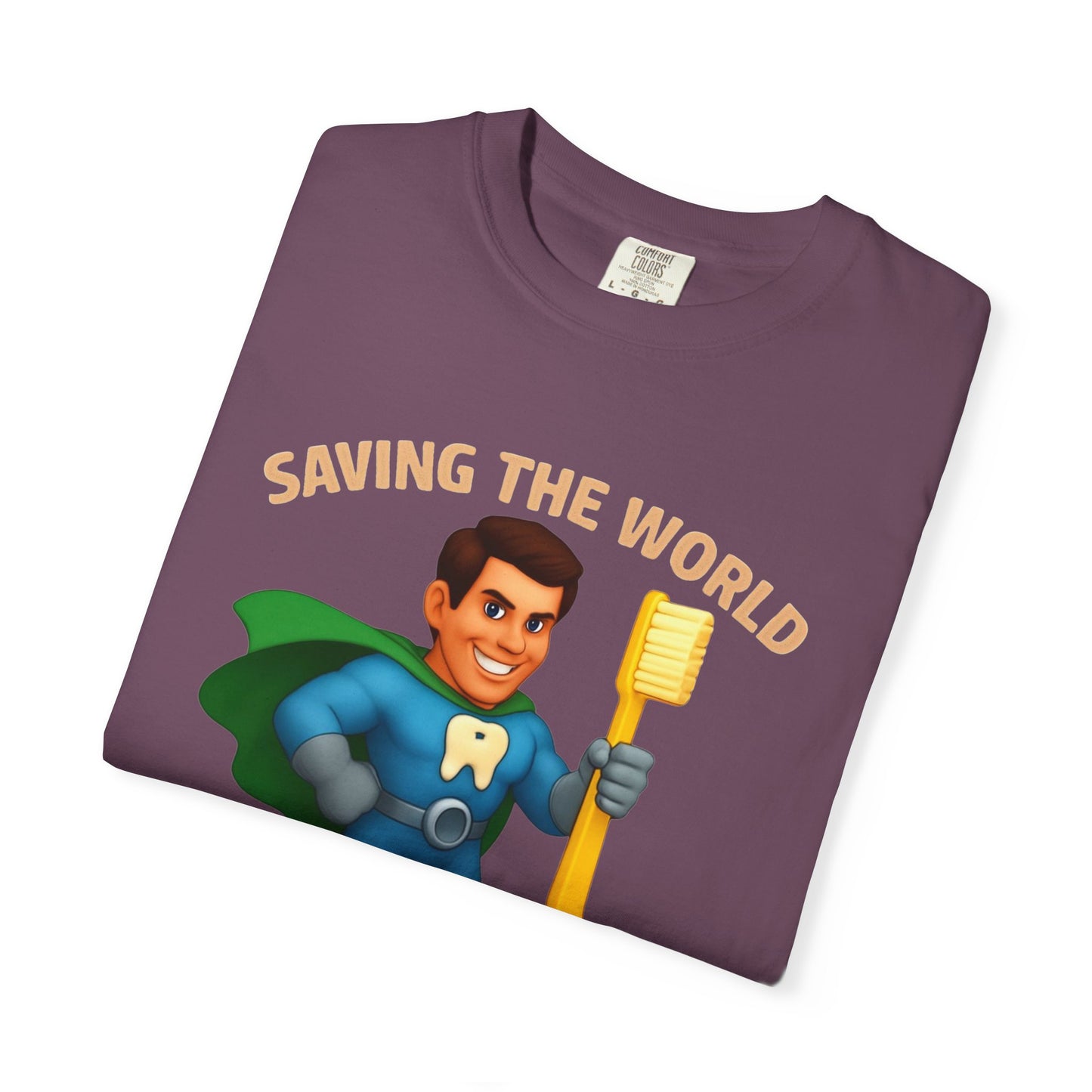 Super Smiles Defender - WM Unisex Garment-Dyed T-shirt