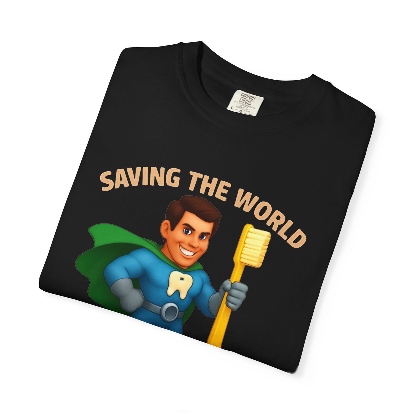 Super Smiles Defender - WM Unisex Garment-Dyed T-shirt