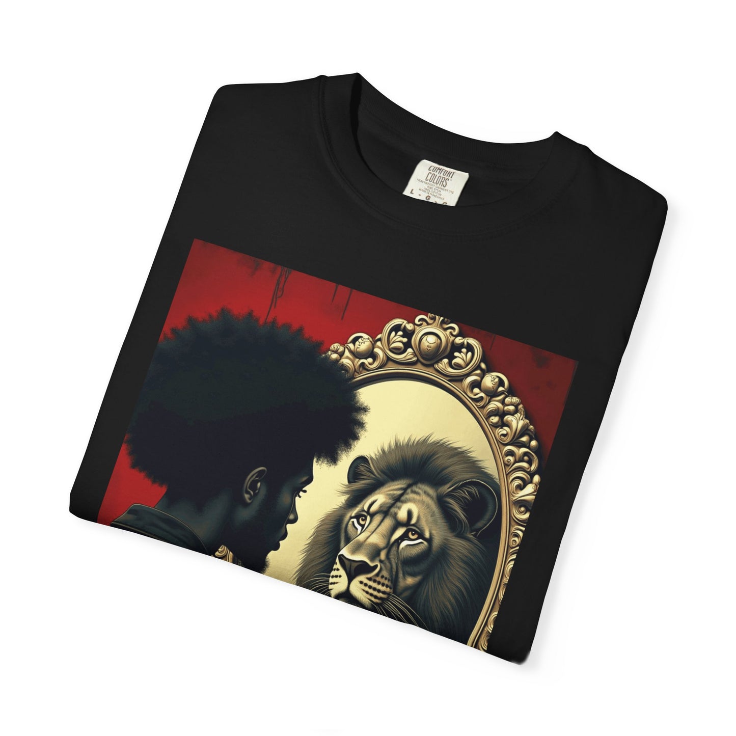 Lion Dentity Unisex Garment-Dyed T-shirt