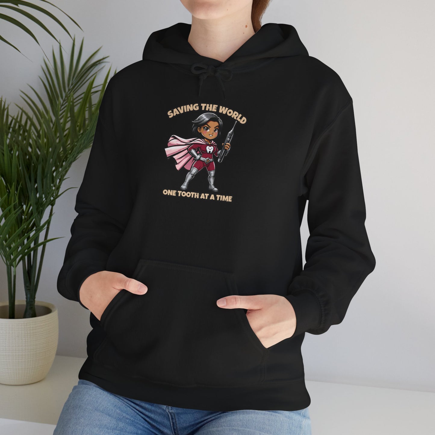 Super Smiles Defender - AW Unisex Heavy Blend™ Hooded Sweatshirt