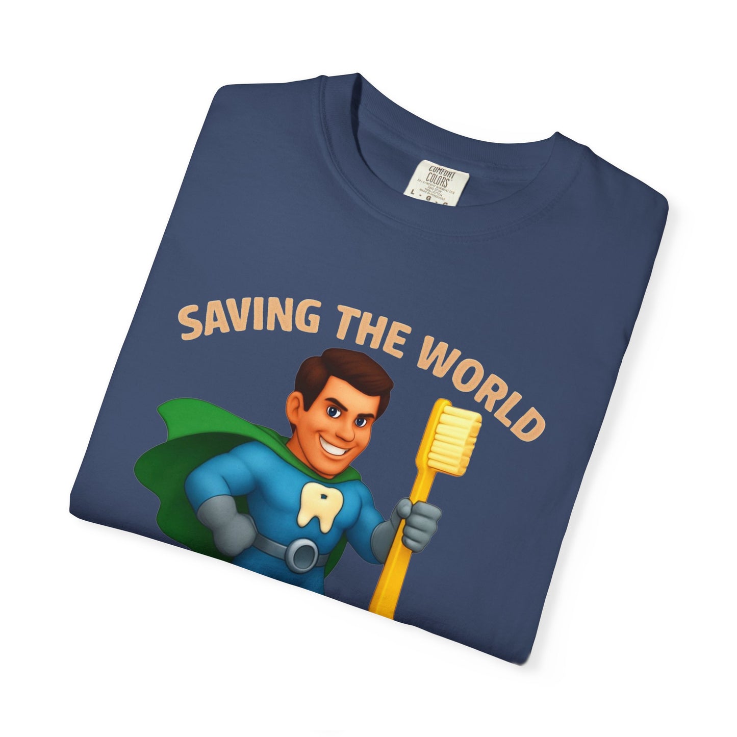 Super Smiles Defender - WM Unisex Garment-Dyed T-shirt