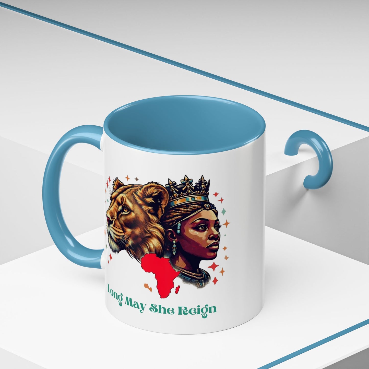 Long May She Reign - Accent Coffee Mug (11oz)