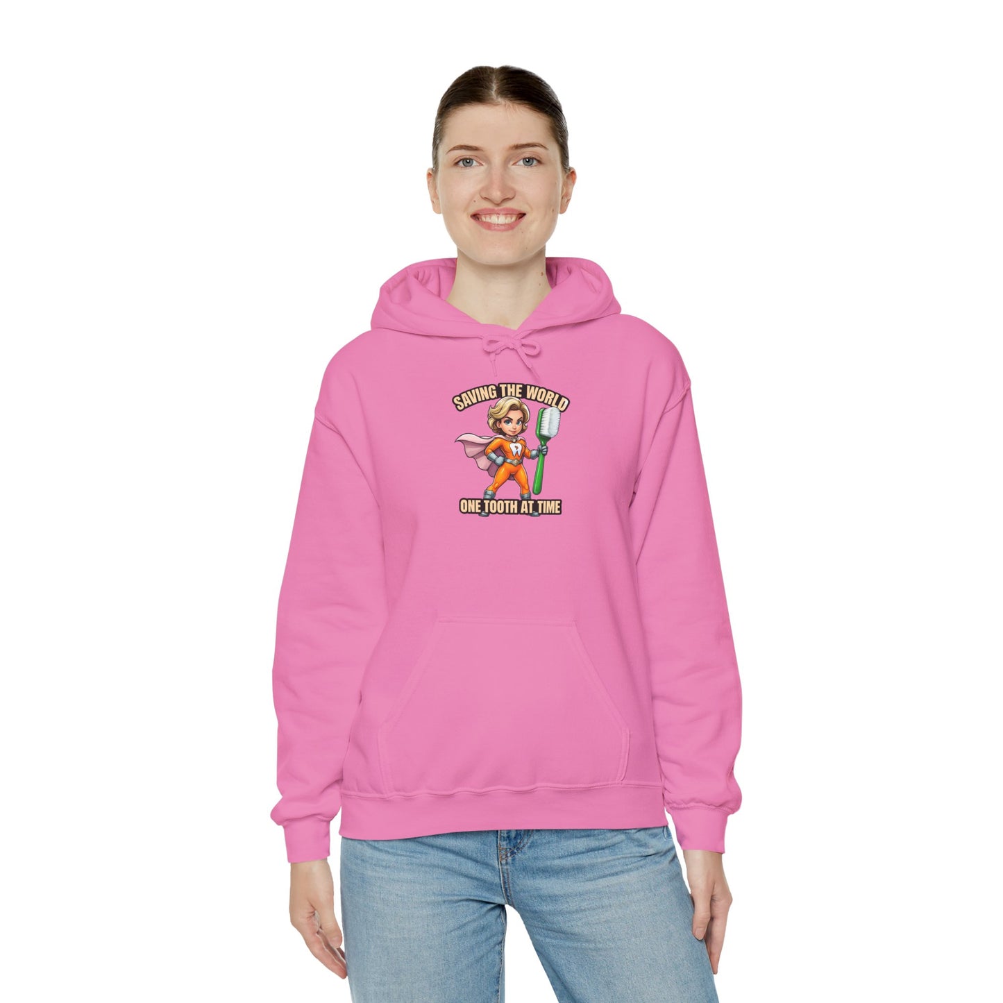 Super Smiles Defender - WW Unisex Heavy Blend™ Hooded Sweatshirt