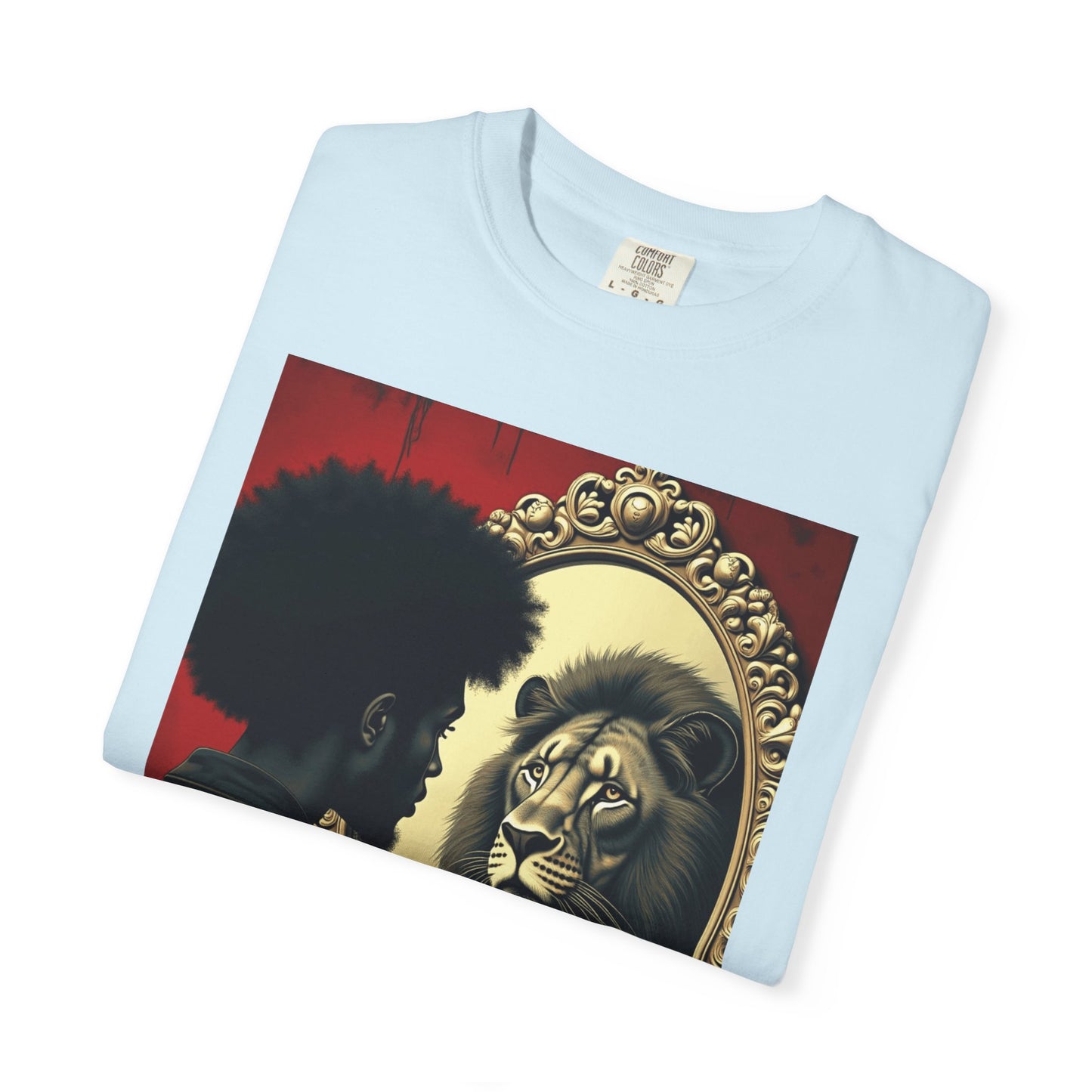 Lion Dentity Unisex Garment-Dyed T-shirt