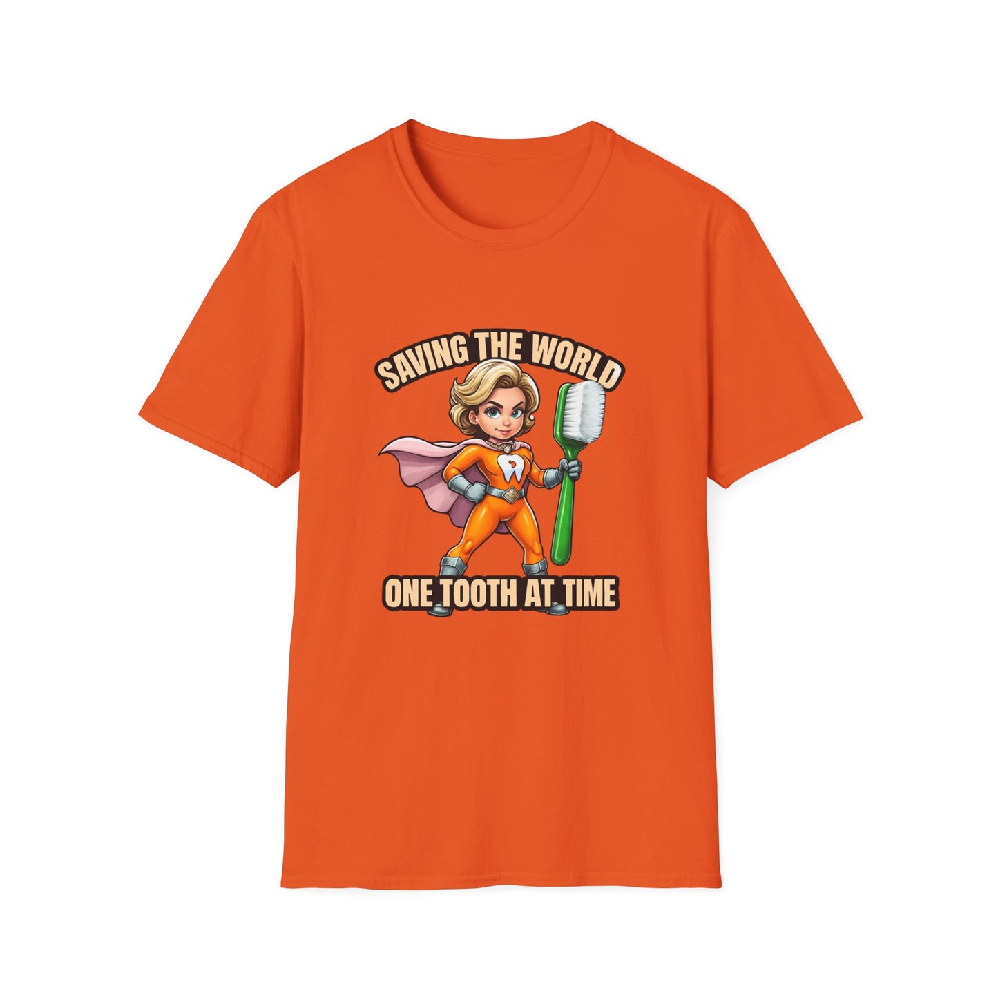 Super Smiles Defender - WW Unisex Softstyle T-Shirt