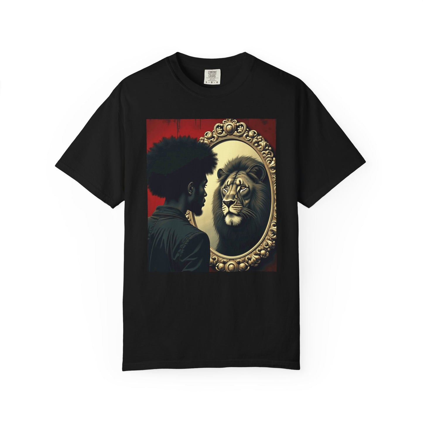 Lion Dentity Unisex Garment-Dyed T-shirt