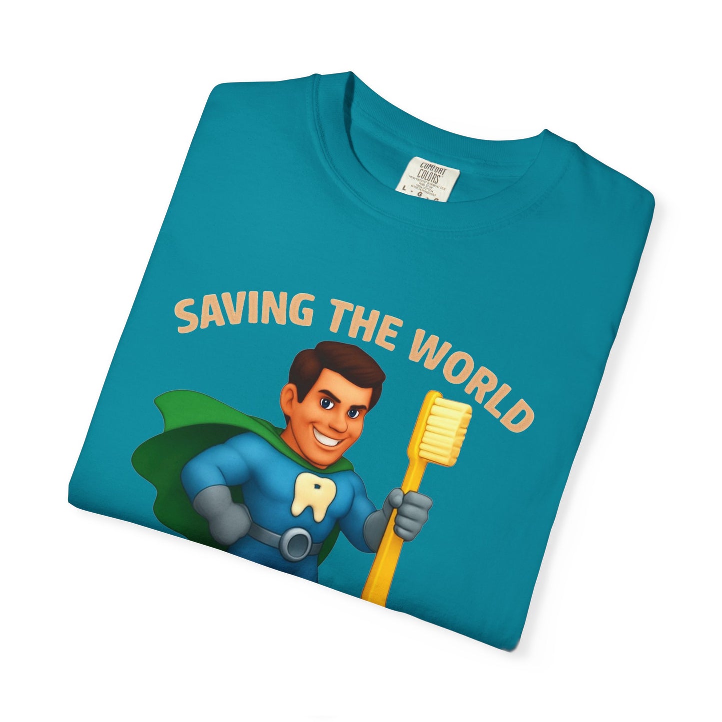 Super Smiles Defender - WM Unisex Garment-Dyed T-shirt