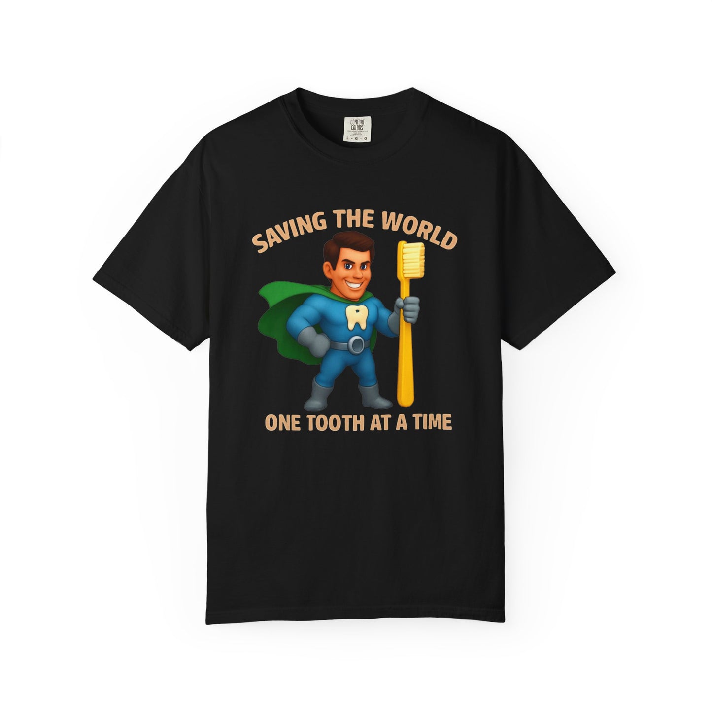Super Smiles Defender - WM Unisex Garment-Dyed T-shirt