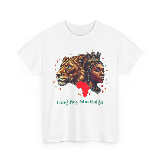 Long May She Reign Unisex Heavy Cotton Tee