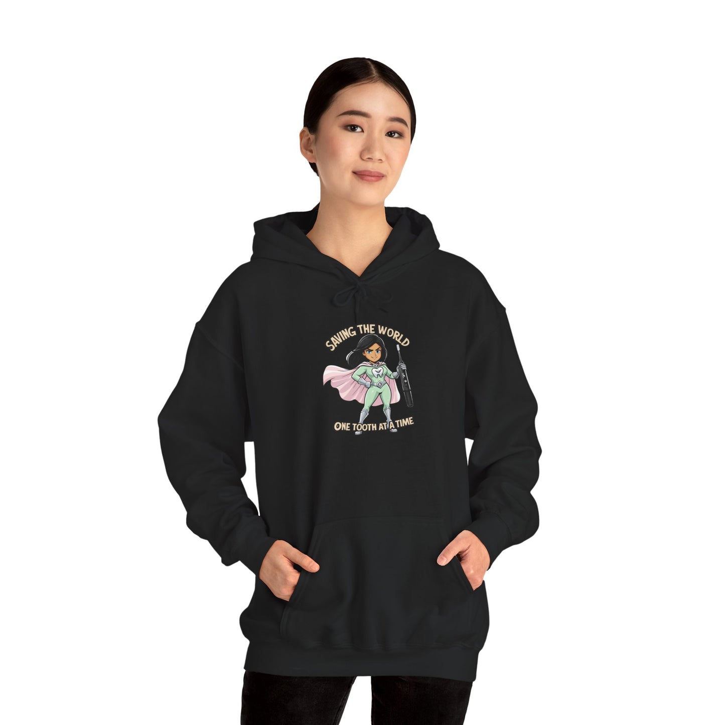 Super Smiles Defender - IW Unisex Heavy Blend™ Hooded Sweatshirt