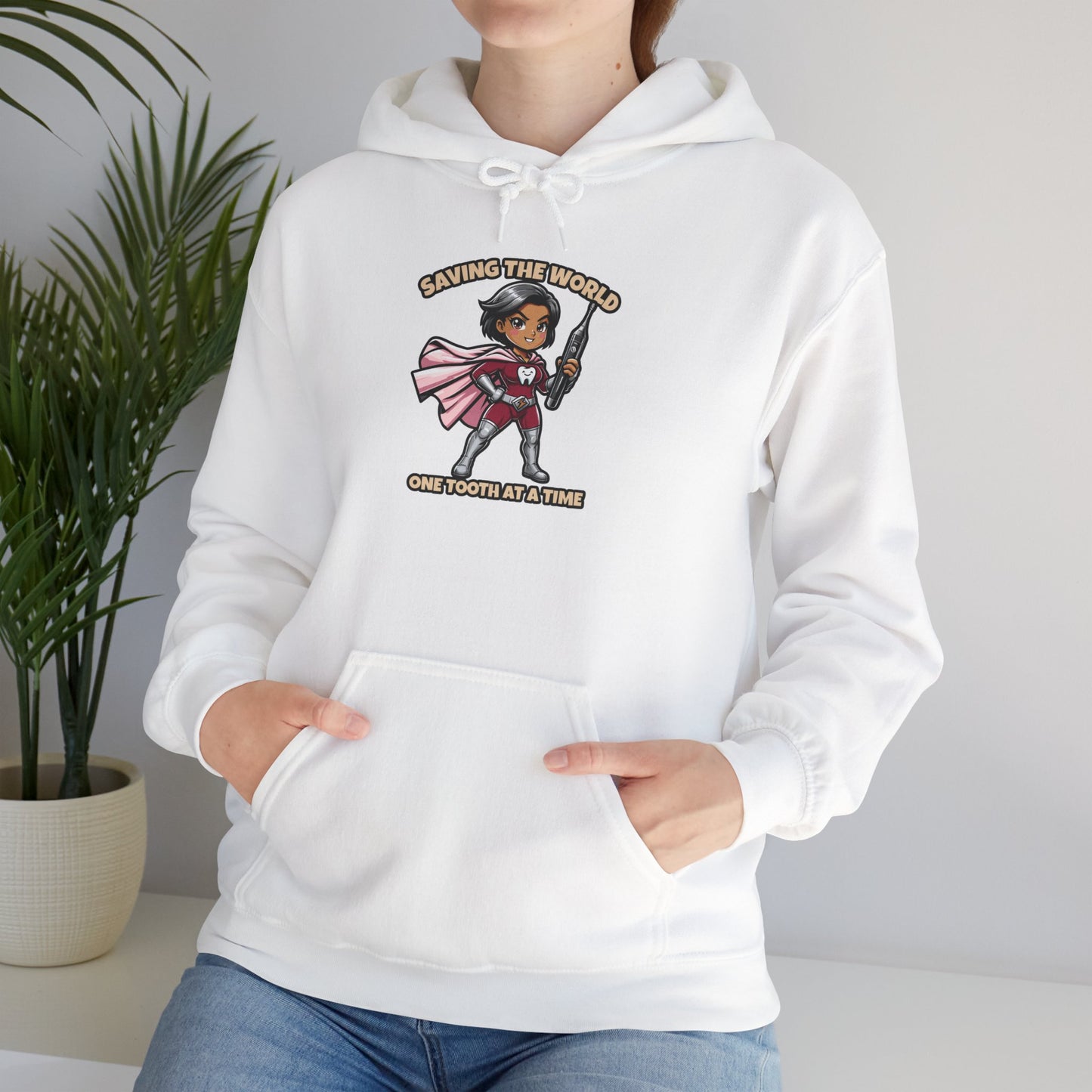 Super Smiles Defender - AW Unisex Heavy Blend™ Hooded Sweatshirt
