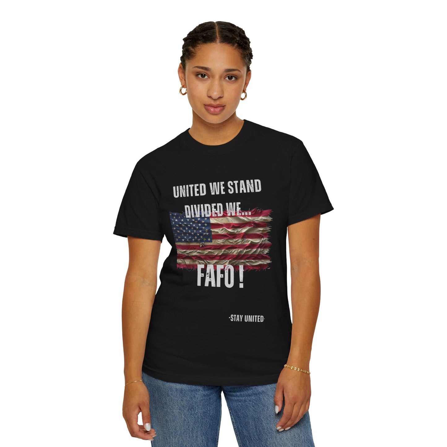 United We Stand or FAFO - Vintage T-shirt