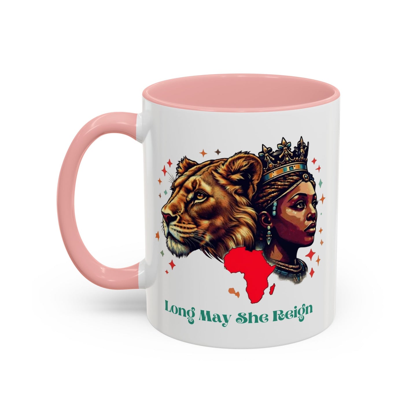 Long May She Reign -  Accent Coffee Mug (11oz)