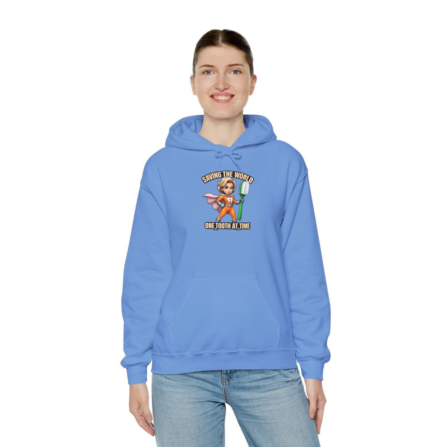 Super Smiles Defender - WW Unisex Heavy Blend™ Hooded Sweatshirt