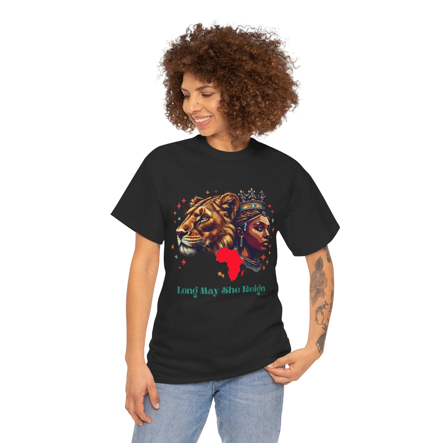 Long May She Reign Unisex Heavy Cotton Tee