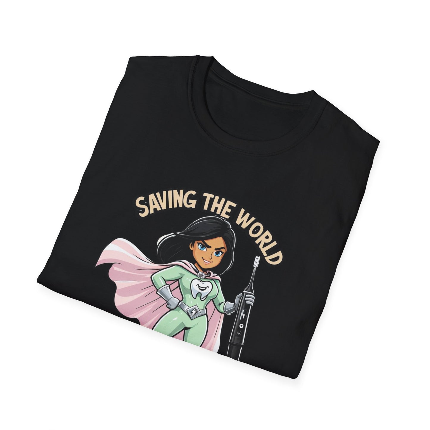 Super Smiles Defender - IW  Unisex Softstyle T-Shirt