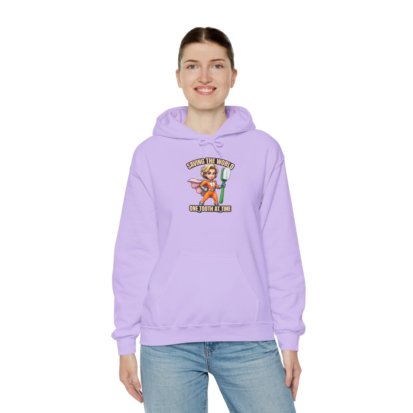 Super Smiles Defender - WW Unisex Heavy Blend™ Hooded Sweatshirt