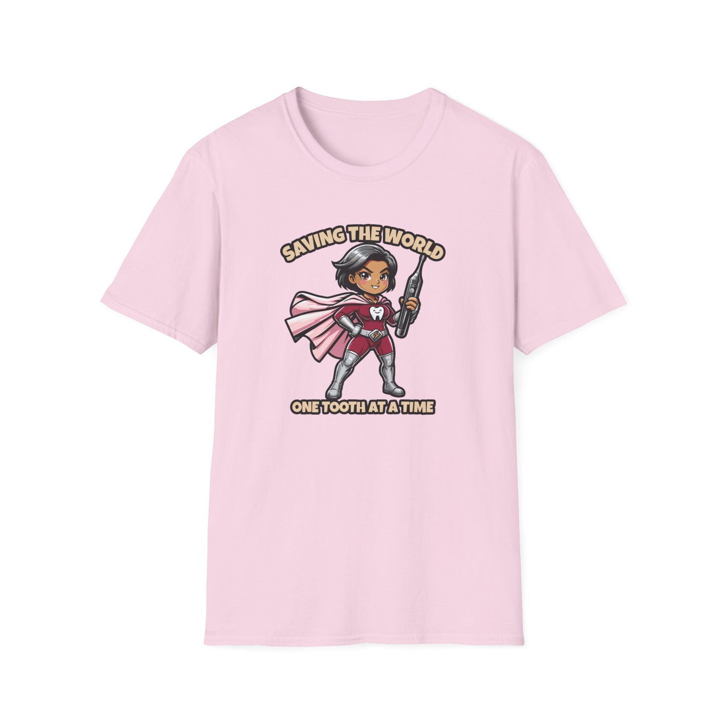 Super Smiles Defender - AW  Unisex Softstyle T-Shirt