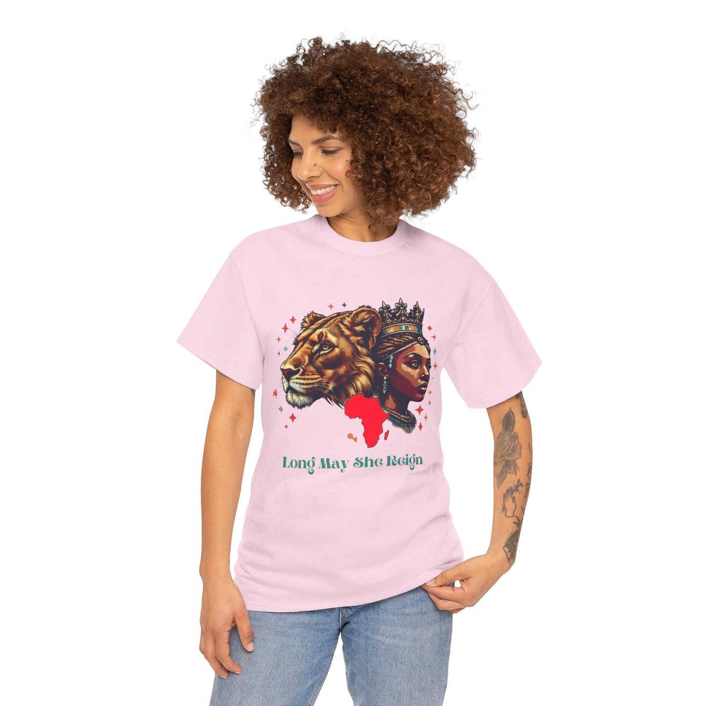 Long May She Reign Unisex Heavy Cotton Tee