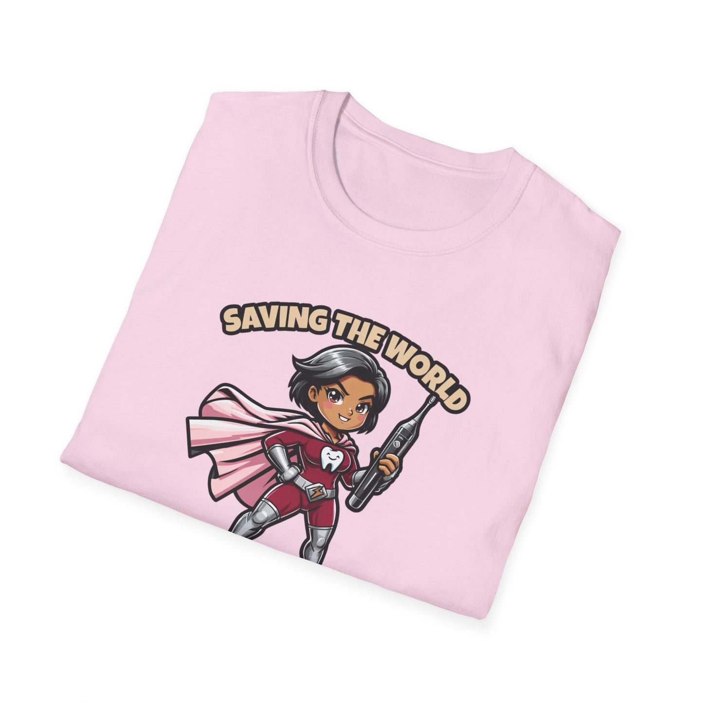 Super Smiles Defender - AW  Unisex Softstyle T-Shirt