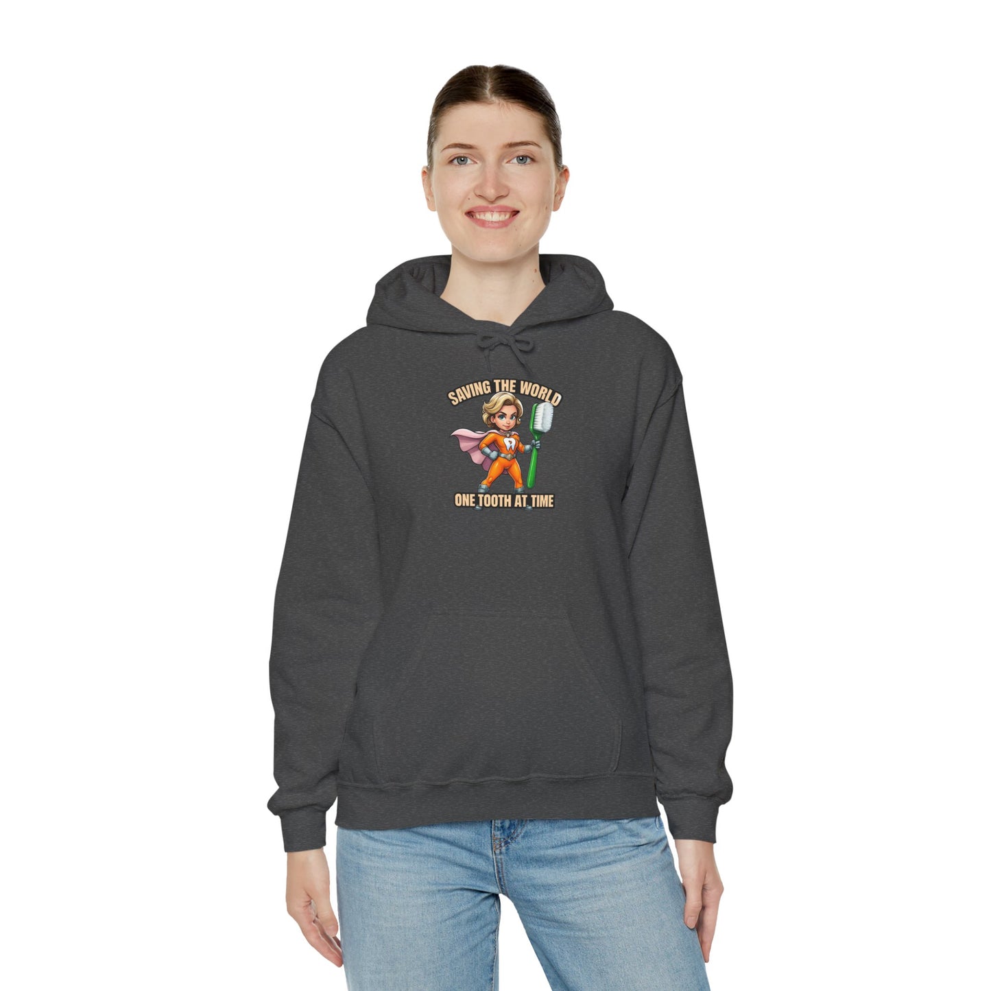 Super Smiles Defender - WW Unisex Heavy Blend™ Hooded Sweatshirt