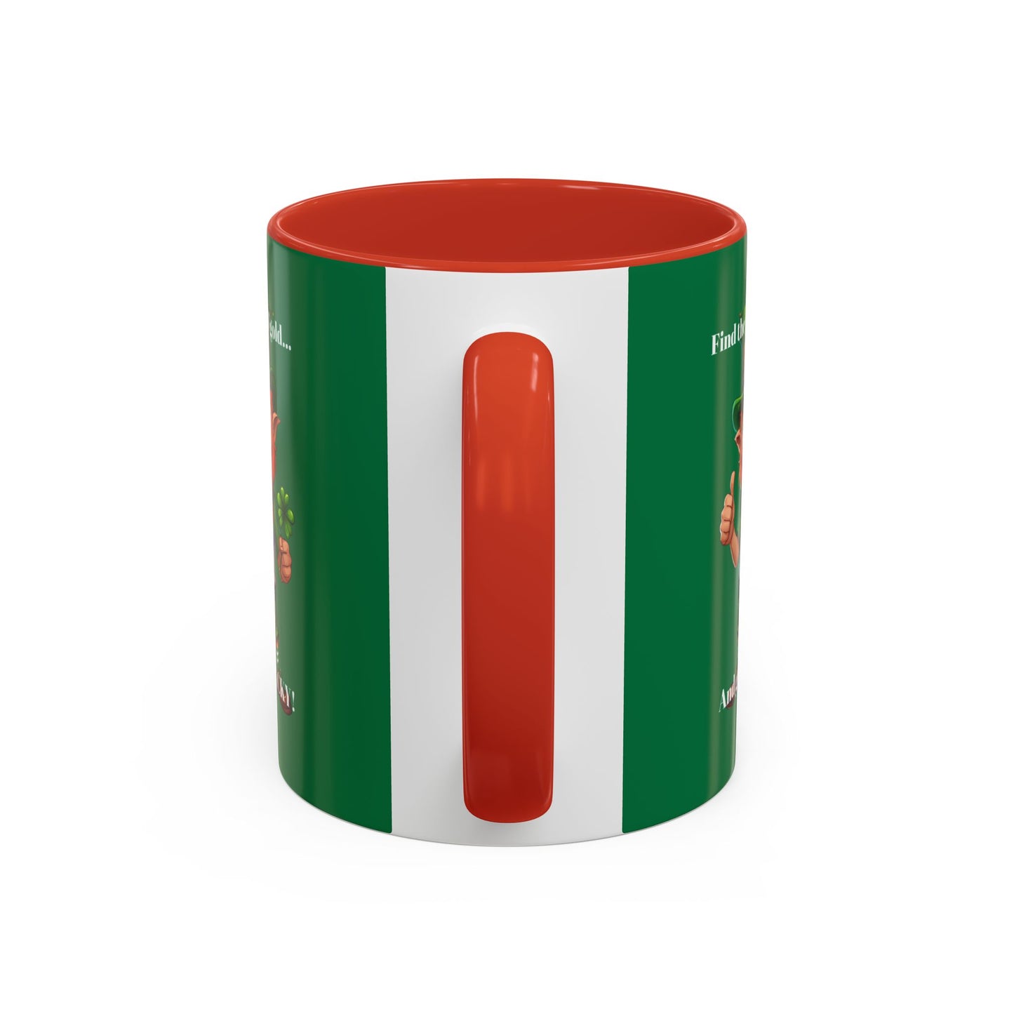 Accent Mug - Get Lucky M Design - 11oz