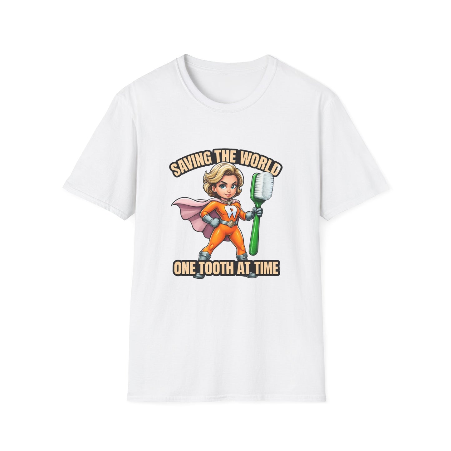 Super Smiles Defender - WW Unisex Softstyle T-Shirt