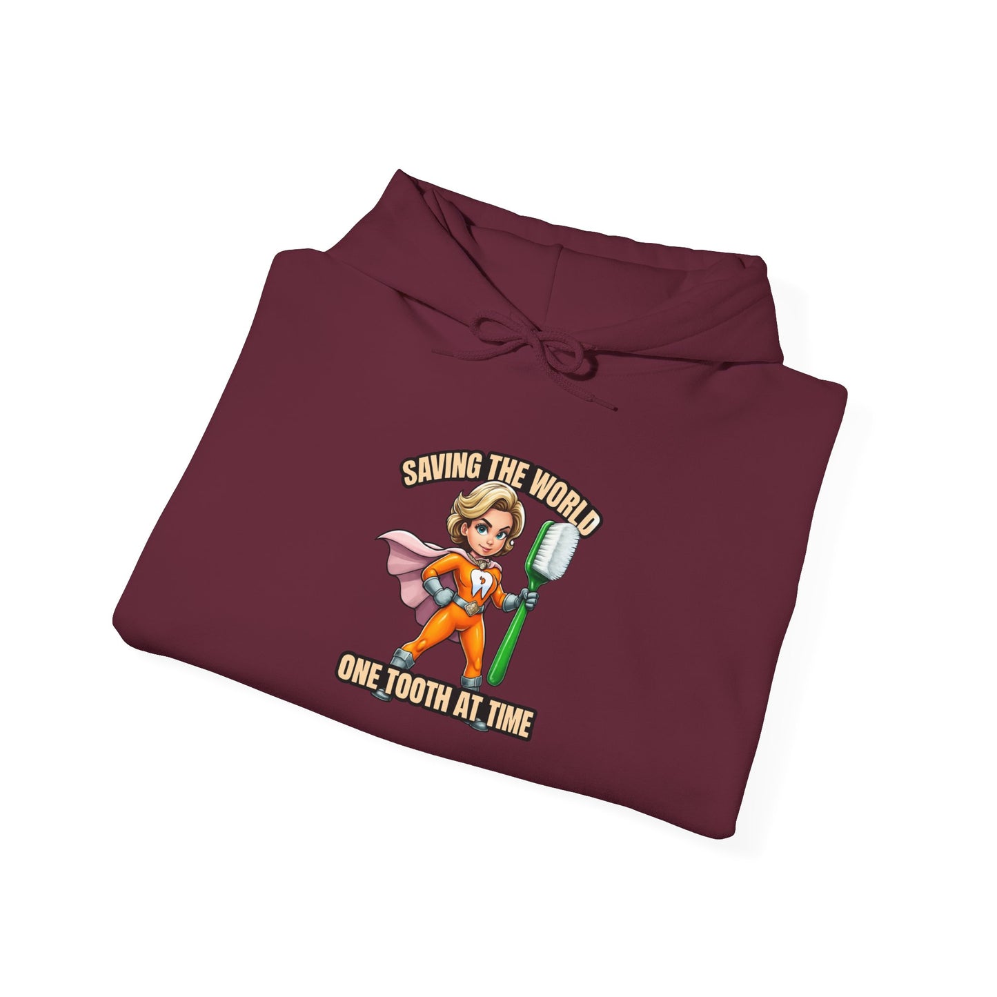 Super Smiles Defender - WW Unisex Heavy Blend™ Hooded Sweatshirt