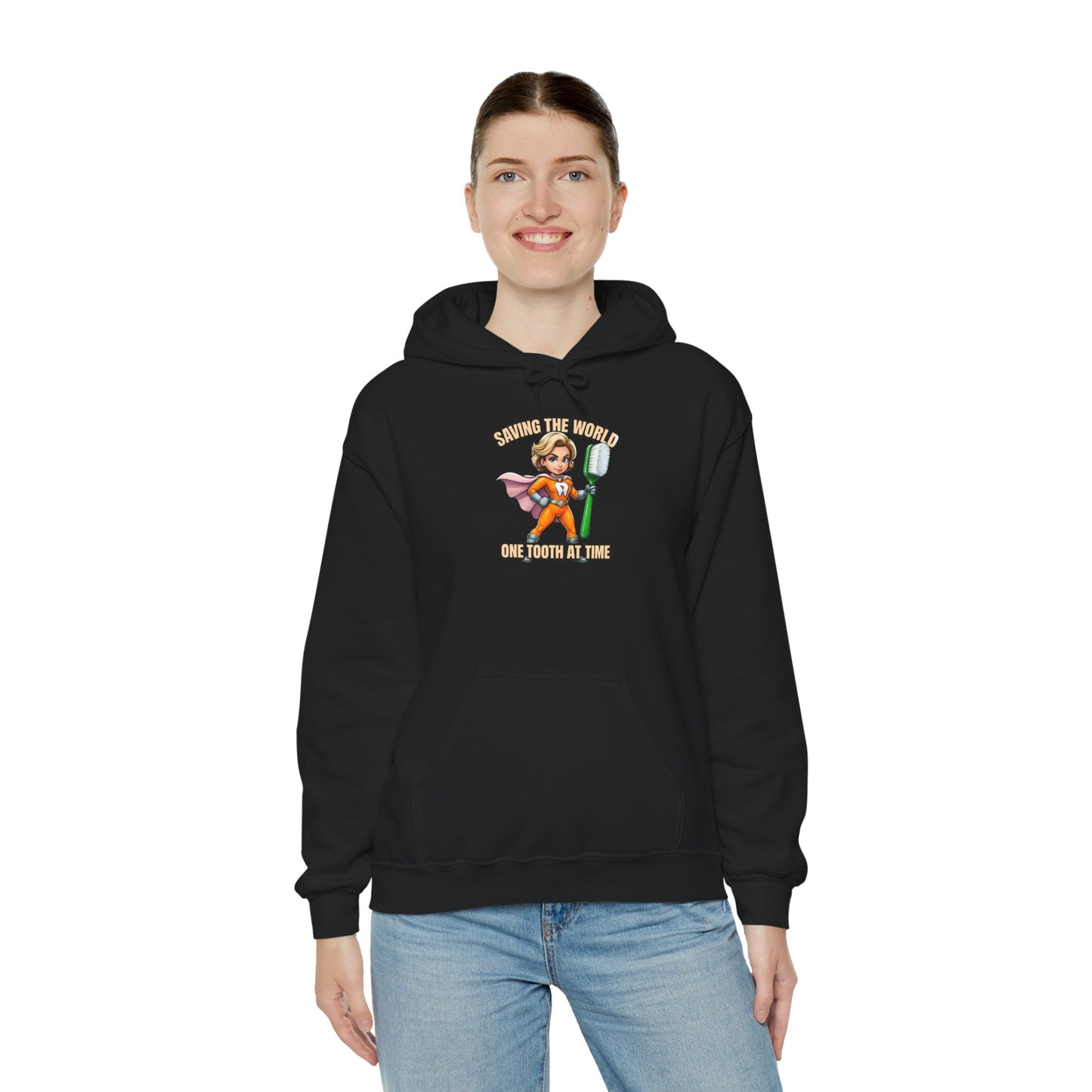 Super Smiles Defender - WW Unisex Heavy Blend™ Hooded Sweatshirt