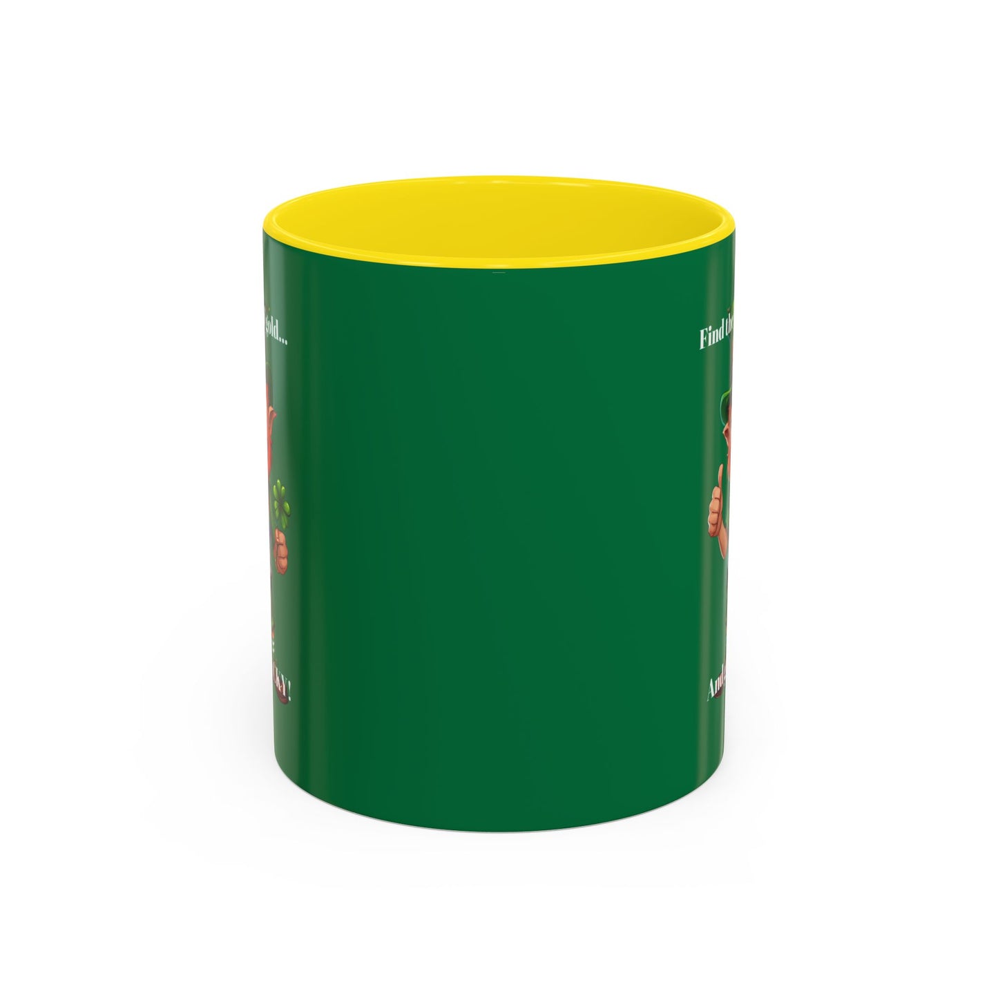 Accent Mug - Get Lucky M Design - 11oz