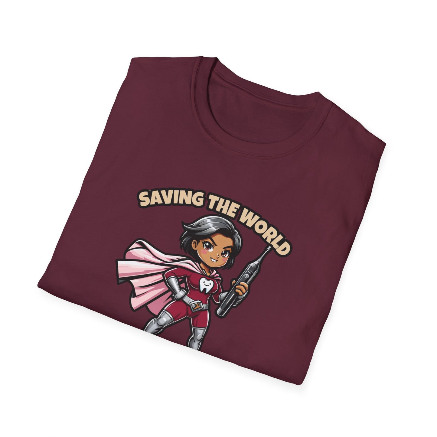 Super Smiles Defender - AW  Unisex Softstyle T-Shirt