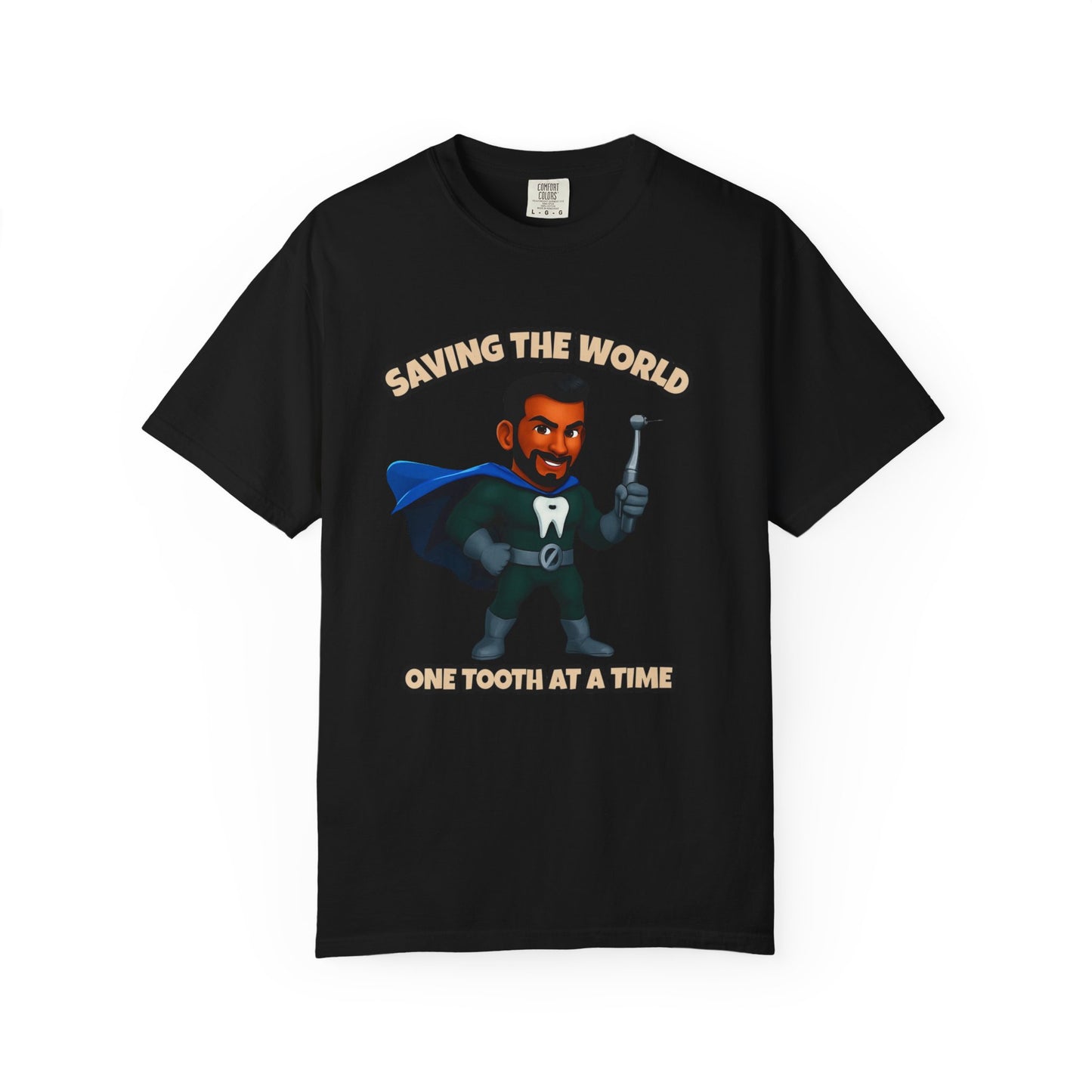 Super Smiles Defender - IM Unisex Garment-Dyed T-shirt