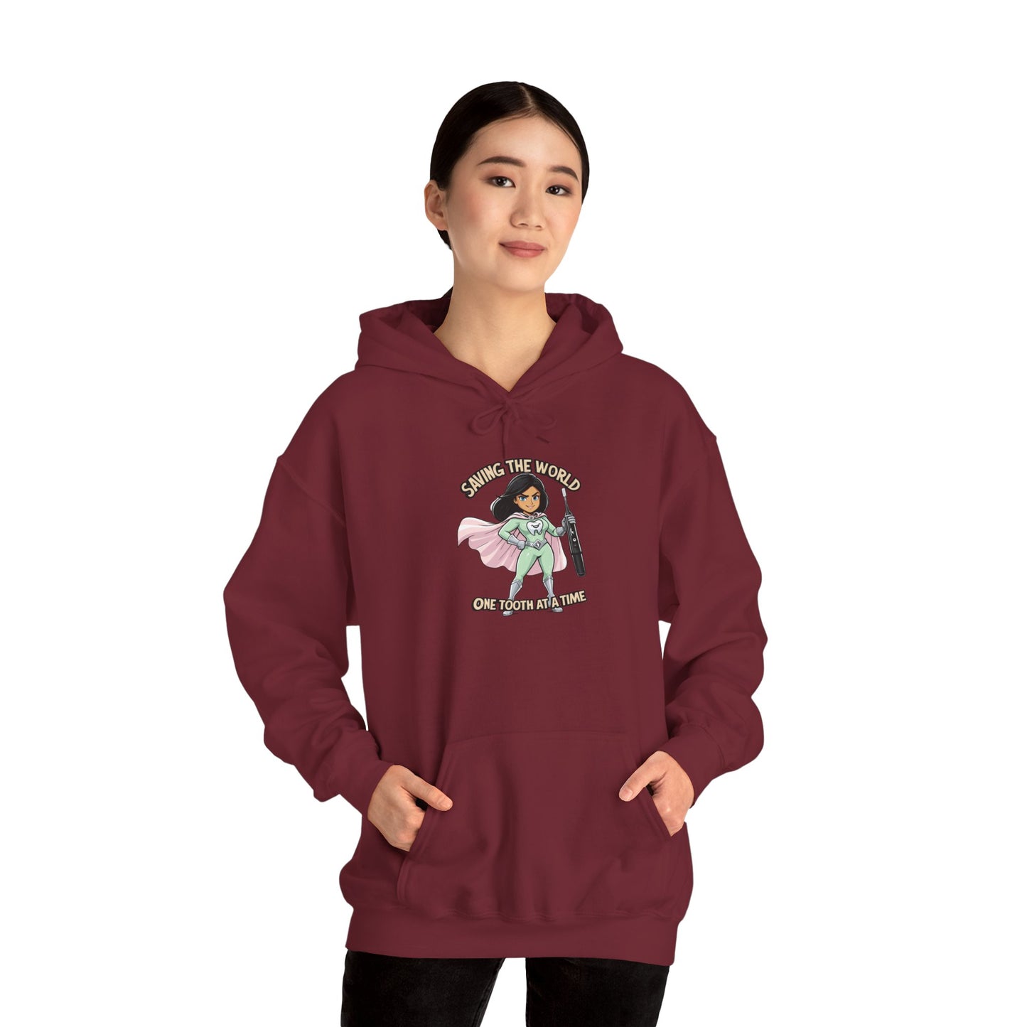 Super Smiles Defender - IW Unisex Heavy Blend™ Hooded Sweatshirt