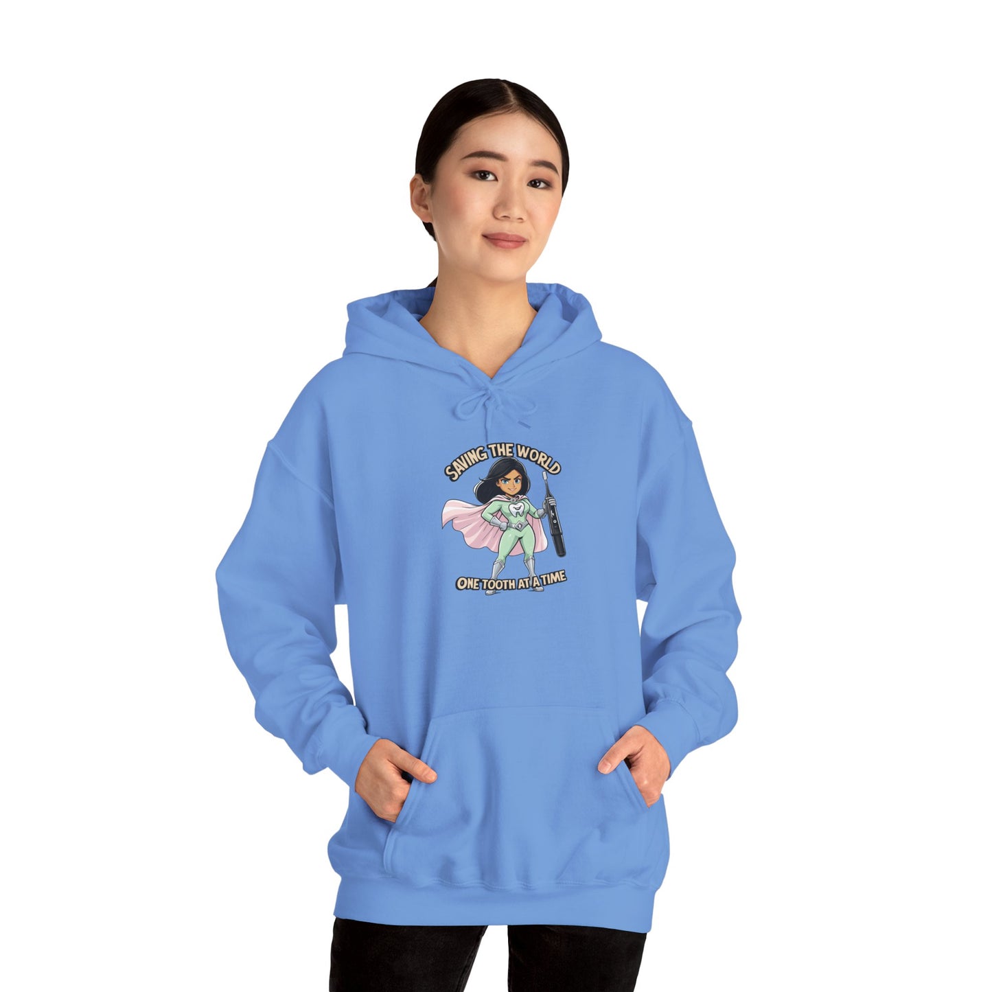 Super Smiles Defender - IW Unisex Heavy Blend™ Hooded Sweatshirt