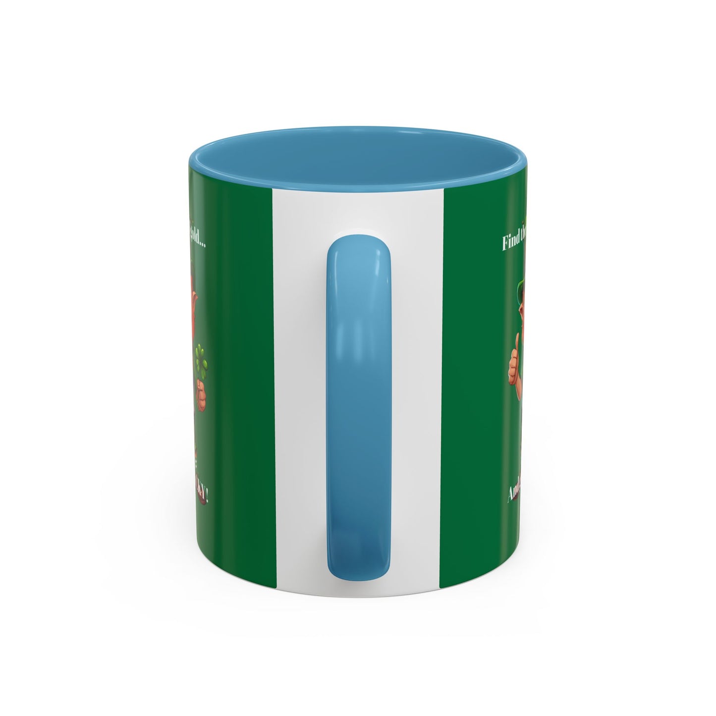 Accent Mug - Get Lucky M Design - 11oz